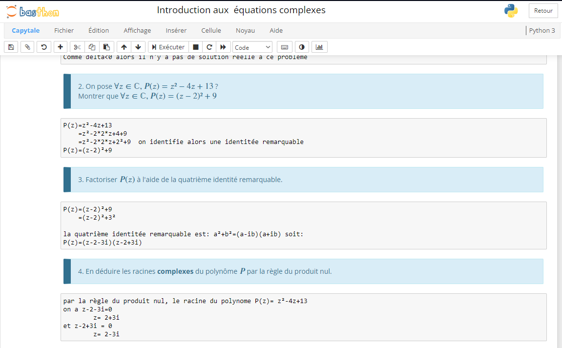 Prof_Rency's tweet photo. On pense souvent à @CapytaleFr comme un espace de #programmation qui permet de donner/distribuer/évaluer des feuilles de travail (#Python, #codabloc et depuis peu #ggb) aux élèves. Mais c'est aussi la possibilité de donner du travail #mathématique tout court !
Imaginez ... 1/2 https://t.co/cKJSZJqVsM