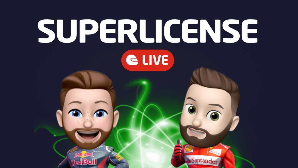 Superlicense F1 podcast tweet media