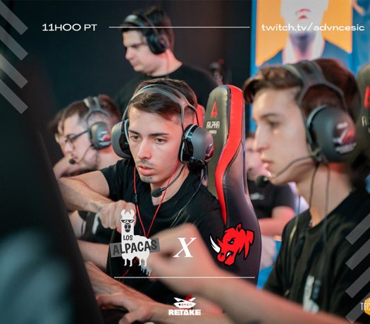LosAlpacas (@losalpacasgg) on Twitter photo Hoje temos a final da lower a contar para a @OMENRetake contra a equipa dos <a href="/RhynoEsports_/">Rhyno Esports</a>
Contamos com o vosso apoio às 11 na stream!
📺 twitch.tv/advncesic
#FeedAlpacas Hoje temos a final da lower a contar para a @OMENRetake contra a equipa dos <a href="/RhynoEsports_/">Rhyno Esports</a>
Contamos com o vosso apoio às 11 na stream!
📺 twitch.tv/advncesic
#FeedAlpacas