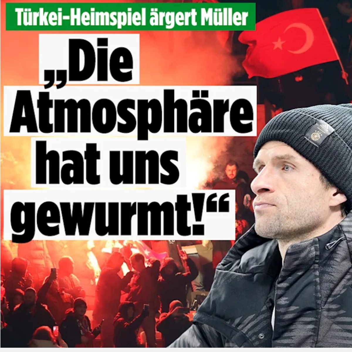 KickTurk's tweet photo. Das Gekicke #GERTUR gestern hat abseits vom Sportlichen Dinge deutlich gemacht – den sportlichen Aspekt werden hoffentlich bald andere Leute intensiv angehen. Du hast gesehen & gehört, dass eine erhebliche Zahl an Menschen, die ihre Wurzeln in der #Türkei #Türkiye haben & vielleicht/wahrscheinlich sogar den deutschen Pass halten, also Staatsbürgerinnen & Staatsbürger von #Deutschland sind, sich nicht wirklich mit dem Land identifizieren. 
 
Das sind vor allen Dingen Kinder oder Enkel von türkischen Eltern & Großeltern, die Zeit ihres Lebens im Kopf auf gepackten Koffern saßen, aber den Rückweg nie angetreten haben. Aus welchem Grund auch immer. Die Kinder hat Deutschland nie richtig "abholen" oder "einfangen" können. Wie sie sich nie wirklich auf Deutschland einlassen konnten. Selbst dann nicht, wenn sie mit dem deutschen Pass Reiseannehmlichkeiten genießen, die ihnen der Pass der Türkei nie bieten kann. Selbst dann nicht, wenn sie im Ernstfall ein Sozialnetz genießen, von dem die Türkei Universen entfernt ist. Selbst dann nicht, wenn sie in Deutschland Freiheiten genießen, welche ihnen die Türkei auch in den kommenden Jahrzehnten niemals wird offerieren können. 
 
Da muss man dann auch mal offen einen "Kassensturz" machen. Hier fehlt es trotz aller Annehmlichkeiten an Anpassungsfähigkeit & auch daran, dass Anpassung knallhart eingefordert & abgeprüft wird. Das Spiel ist keine Einbahnstraße. Fehler, die über Jahrzehnte gemacht wurden, dürfen nicht fortgesetzt werden. Die "Geht uns nicht aufn Sack, dann ist alles gut"-Mentalität darf so nicht fortgeführt werden. Entweder gibt es ein klares & unmissverständliches Bekenntnis zu dem Staat, von dem du den Pass hältst & dessen Staatsbürger du bist oder du machst dich besser heute als morgen vom Acker. 
 
Die Mentalität, die sprachlich sehr drastisch im Film "Full Metal Jacket" von Sergeant Hartman ausgesprochen wird "Sie sind doch garantiert diese Art von Typ, der fiqqt jemanden in den Arsch & hat dann nicht mal das bisschen Anstand, ihm wenigstens auch einen runterzuholen." hat ein Ende zu finden. Ja, das ist drastisch & klartextlich gesprochen - aber sehr wahr. Du willst einen geilen Pass, mit dem du nahezu unbegrenzt visafrei reisen kannst? Ein geiles Krankenversicherungssystem, ohne für adäquate Behandlungen Haus & Hof verkaufen zu müssen & das selbst dann greift, wenn du keinen Job hast? Du willst ein geniales Sozialnetz mit Arbeitslosengeld & #Bürgergeld sowie #Kindergeld genießen? Schulen, für die du kein Vermögen legst, wenn deine Kinder eine geile Bildung haben sollen? #Redefreiheit, #Meinungsfreiheit, #Religionsfreiheit, #Pressefreiheit & eine #Justiz, die nicht "Korruption" aus jeder Pore atmet? Fein. Kriegst du. Dafür musst du dich mit dem Bums hier identifizieren. Tust du das nachweislich nicht, verlierst du den Pass schneller, als du "Türkiye, Türkiye über alles" plärren kannst – egal wie lange du ihn hast & egal, ob du hier geboren wurdest oder nicht. 
 
Macht das Game zu einem Spiel von "geben & nehmen". Wer die Regeln nicht will: Da hat der Schreiner das Loch gelassen & viel Glück im neuen Umfeld.