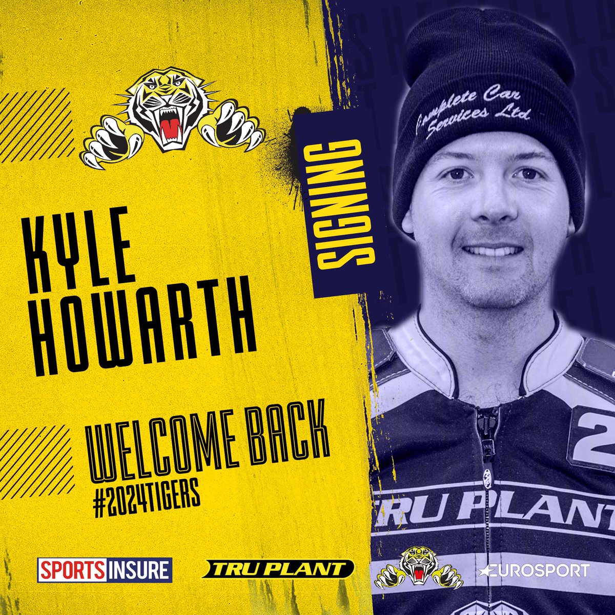 TigersSpeedway's tweet photo. Back by ๐ฝ๐ผ๐ฝ๐๐น๐ฎ๐ฟ demand ๐ค
Title winners Kyle Howarth and Josh Pickering have extended their stay at Sheffield.
๐ฒ Reaction ๐ https://t.co/x0Z4JA4CK2
#JP103 x #KH29 / #2024Tigers๐ฏ https://t.co/A5zbQ3ueYd