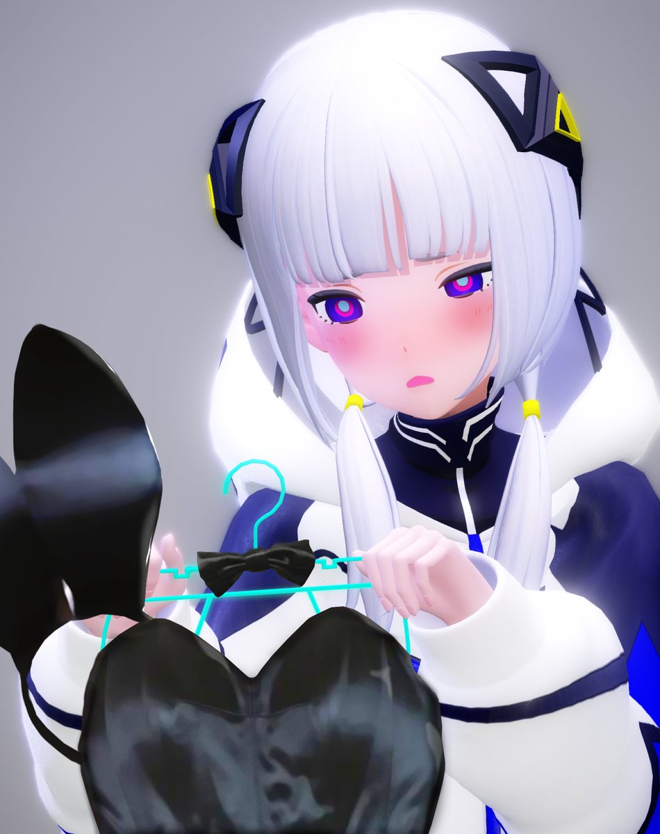 _yuao_'s tweet photo. バニーが恥ずかしい可不ちゃん
#可不 #可不美術部 #MMD https://t.co/ZvVtm49Ed6