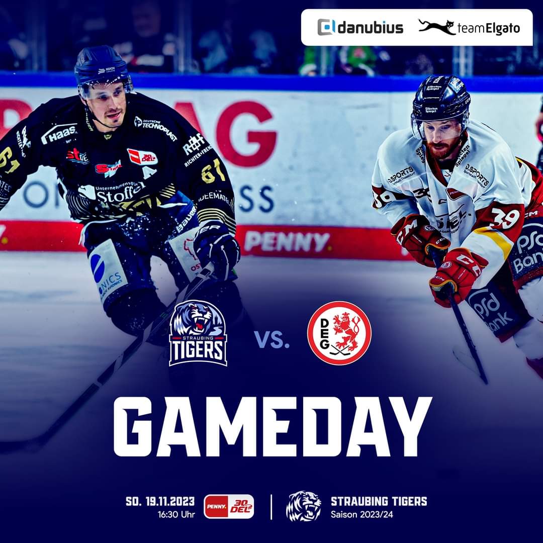 srtigersfans's tweet photo. 🔵 G A M E D A Y ⚪️

Der nächste 🐯 Heimsieg soll her! 

Um 16:30 Uhr startet am #Pulverturm das Duell der @straubingtigers gegen die @DuesseldorferEG 🔥🏒

#tigershockey #straubing #pennydel #STRvsDEG #STRDEG https://t.co/rnDtyr14tt