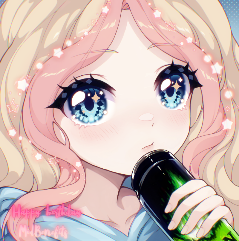 panda7art's tweet photo. Birthday gift for my friend ✨

#digitalartwork #animegirl #commissionsopen https://t.co/0u45yQYt0K