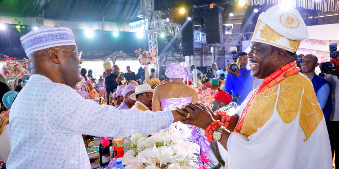 SERAH IBRAHIM on X: "Attended a wedding yesterday and Atiku did not post the bride and the groom he was talking about. Made a post about praying for the bride and the