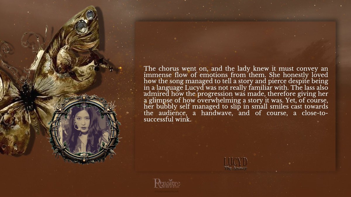 ELLUClO's tweet image. ㅤ

︎ ︎

                         ❪🎙️❫      ፧      LUCYD.⠀⠀   ༉‧₊˚

︎ ︎

ㅤ