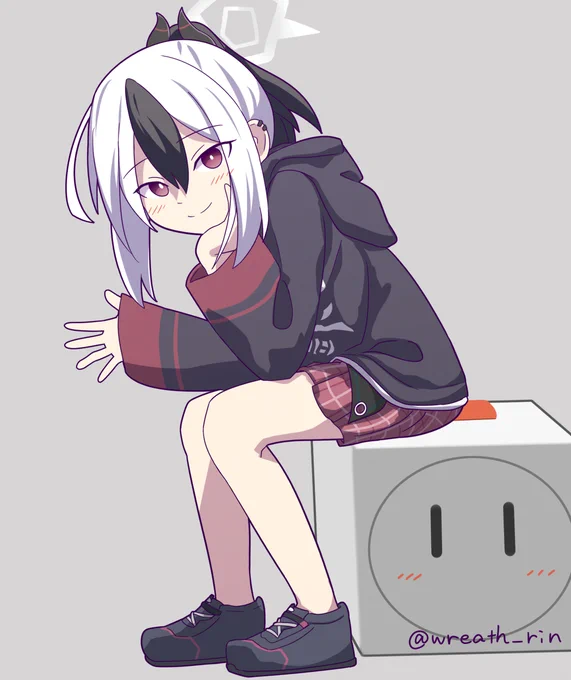 カヨコ! 便利屋メンバーみんないいなー #ブルアカ  #ブルアカイラスト #鬼方カヨコ