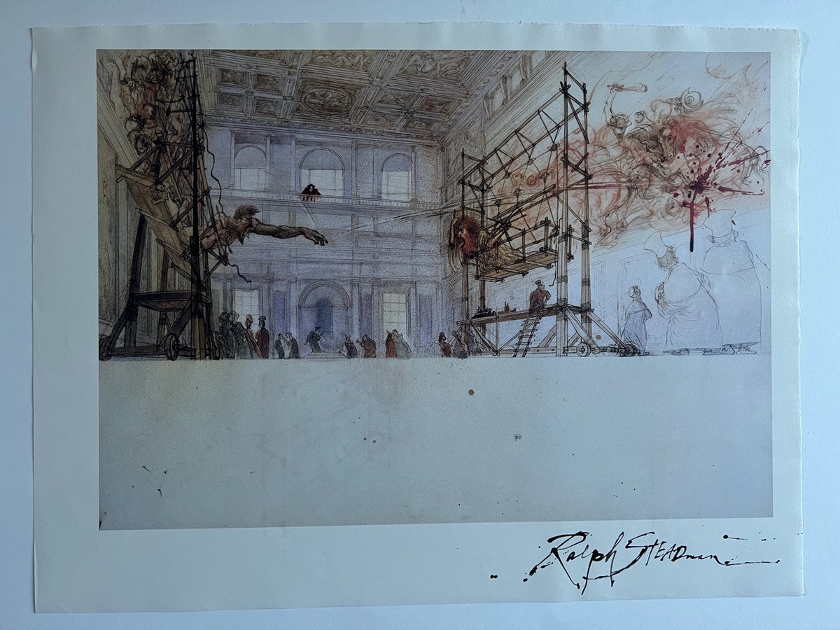Ralph Steadman Art tweet media