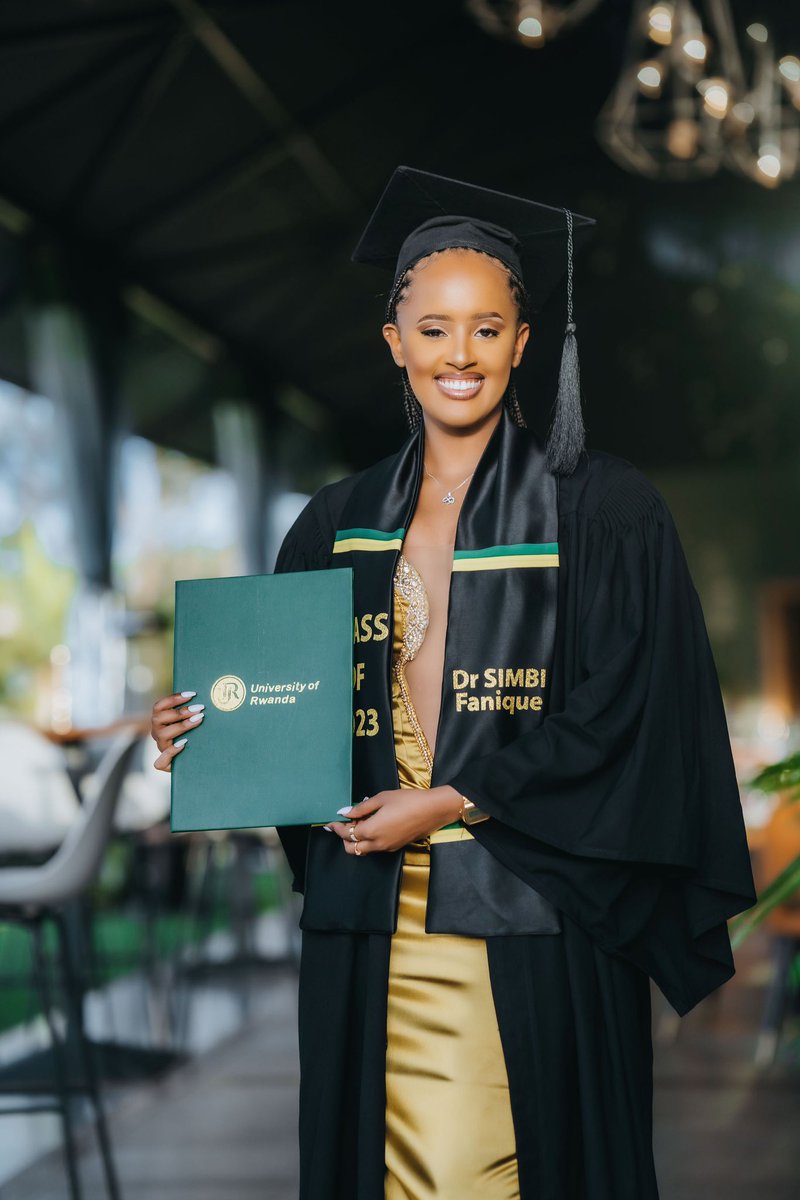 And 6 years later ; We are celebrating milestones and memories. We love to see the tassels turn and the Titles added. So ladies and Gentlemen; allow me to re-introduce myself as Dr Umuhoza Simbi Fanique . 
Proverbs 16:3 🤍#testedapprovedandtrusted