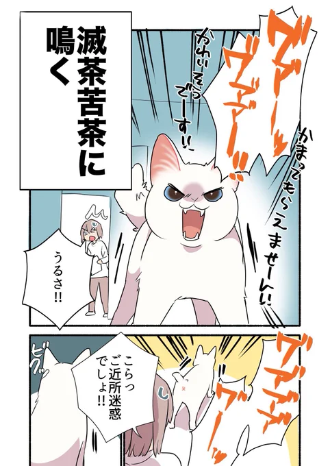 甘えんぼ猫が甘えられない時の話(2/2) #漫画が読めるハッシュタグ #愛されたがりの白猫ミコさん
