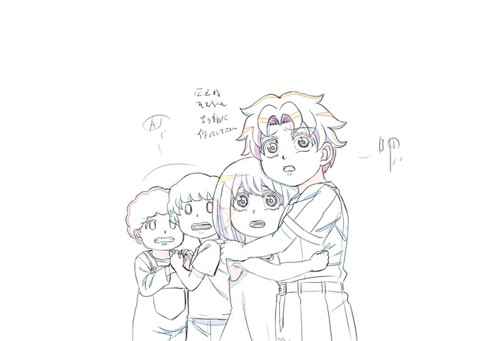 アンデラ7話で描いた総作監修。風子ちゃんの、夢があれば心は絶対腐らないって良い言葉だよな〜と思いつつ話数作業していました。(⁠^⁠^⁠) #アンデラ