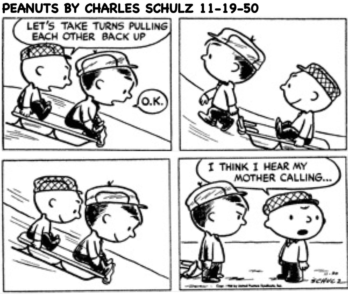 snoopyandfrien6's tweet photo. NOVEMBER 19,1950 https://t.co/raNu6cn6Ef