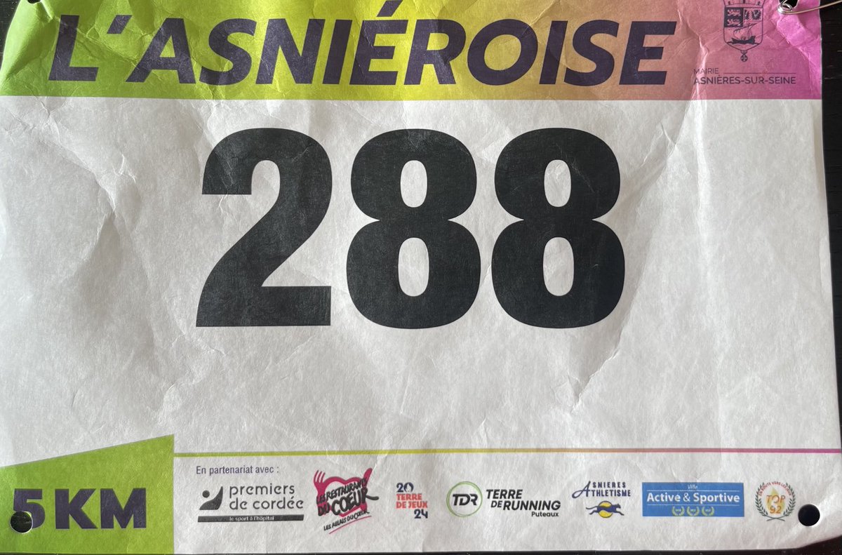 Ce matin à l’#Asniéroise, 700 coureurs et coureuses, une organisation au top et le lancement de la semaine #TOP92 #Asnières #AsnièresSolidaire #AsnièresSportive