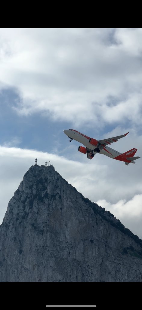 #Gibraltar today #easyjet