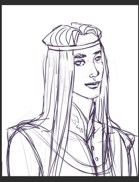 Chiarart13's tweet photo. #Wip of Aegon III Targaryen, portrait for my fic "the doom in our blood comes back"  wiki.      
#aegoniiitargaryen #illustration #asoiaf #fanart #artistontweeter #digialillustration #fanfic #1500s #thedoominourbloodcomesback #tdiobcb #portait #Clipstudiopaint #fanfic #au https://t.co/tKlgPWdA7o