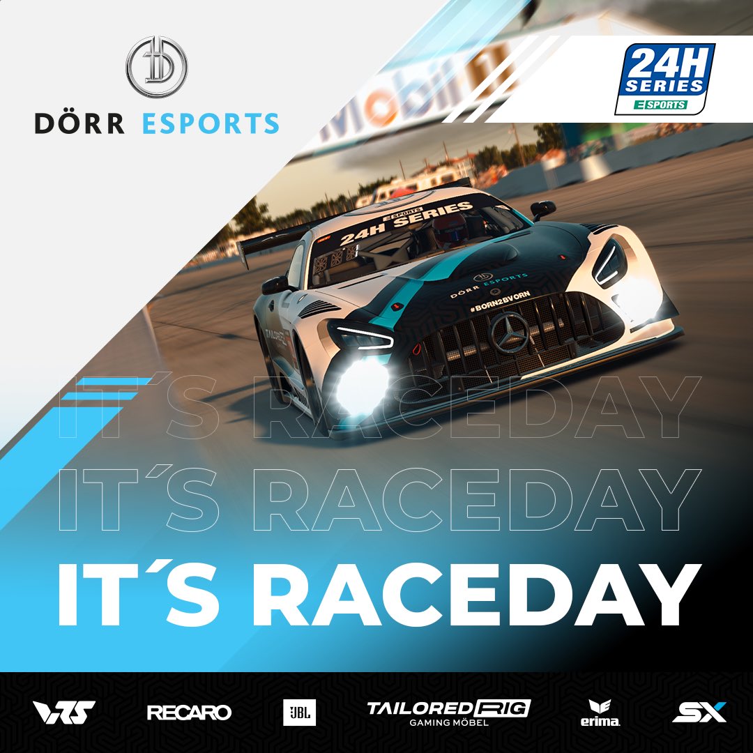 Dörr Esports (@doerresports) on Twitter photo 6H Sebring is here! 🙌🏻
Today is round two of the <a href="/24HSERIES/">24H SERIES</a> on <a href="/iRacing/">iRacing</a>!
Our line up:
▶️ <a href="/TernjakHarcJan/">Jan Ternjak Harc</a>
▶️ <a href="/MichaelRachl/">Michael Rächl</a>
Race start: 3:00 pm CET
Let’s go! 💪🏼
youtube.com/live/HXpyPSbZQ… 6H Sebring is here! 🙌🏻
Today is round two of the <a href="/24HSERIES/">24H SERIES</a> on <a href="/iRacing/">iRacing</a>!
Our line up:
▶️ <a href="/TernjakHarcJan/">Jan Ternjak Harc</a>
▶️ <a href="/MichaelRachl/">Michael Rächl</a>
Race start: 3:00 pm CET
Let’s go! 💪🏼
youtube.com/live/HXpyPSbZQ…