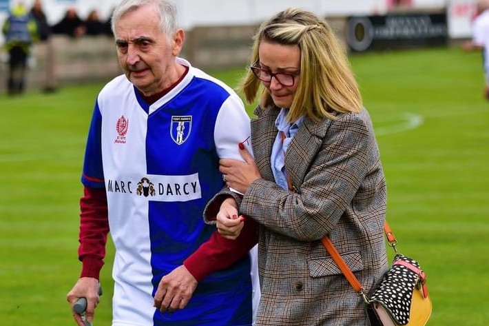 Very grateful for your kind support @SteveWtalks & hope this post will help to sell a few more copies of #MrBlackburnRovers book LEGEND - Tony Parkes copies of the book are available from Amazon👍 Natalie @ParkesThompson , @SuzanneNQNW