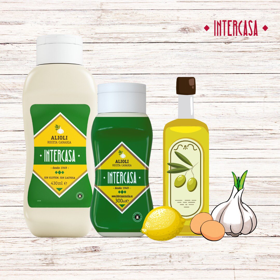 IntercasaCan's tweet photo. Presentamos nuestro ALIOLI hecho con receta canaria. Esta salsa da el toque de sabor a muchos bocados de nuestra maravillosa gastronomía 🧄🍋 https://t.co/98SmMBg4cS