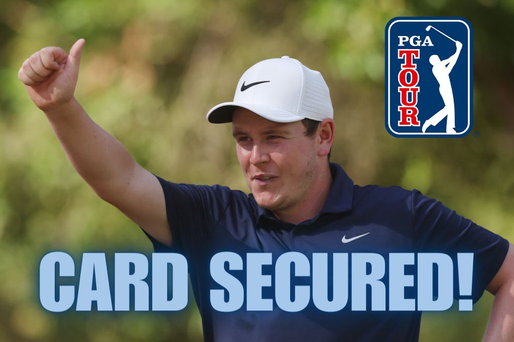Bob MacIntyre Tracker (@bobmactrack) on Twitter photo ๐จ๐บ๐ธ ๐๐๐ ๐๐๐๐ ๐๐๐๐๐!
Robert MacIntyre will be heading across the pond next season as he earns his PGA Tour card for 2024 from the DP World Tour rankings!
Looking forward to watching him progress his career further next season, great effort this year Bob. ๐ช๐ป๐๐ป ๐จ๐บ๐ธ ๐๐๐ ๐๐๐๐ ๐๐๐๐๐!
Robert MacIntyre will be heading across the pond next season as he earns his PGA Tour card for 2024 from the DP World Tour rankings!
Looking forward to watching him progress his career further next season, great effort this year Bob. ๐ช๐ป๐๐ป