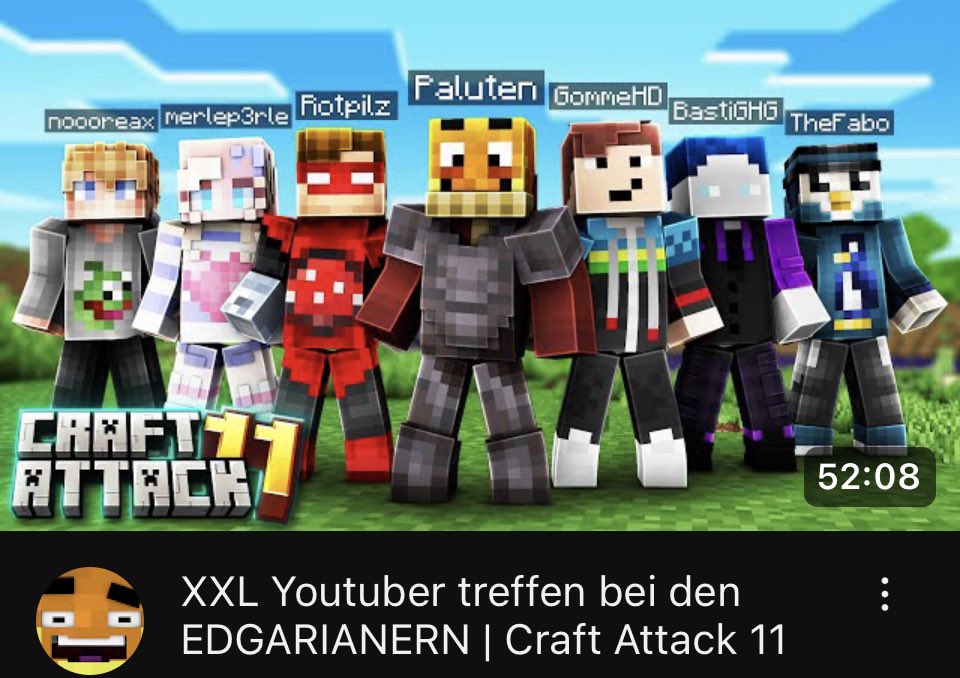 Nach 7 Jahren einfach wieder <a href="/GommeHD/">GommeHD</a> und <a href="/FelixRotpilz/">Felix Hardy</a> getroffen.