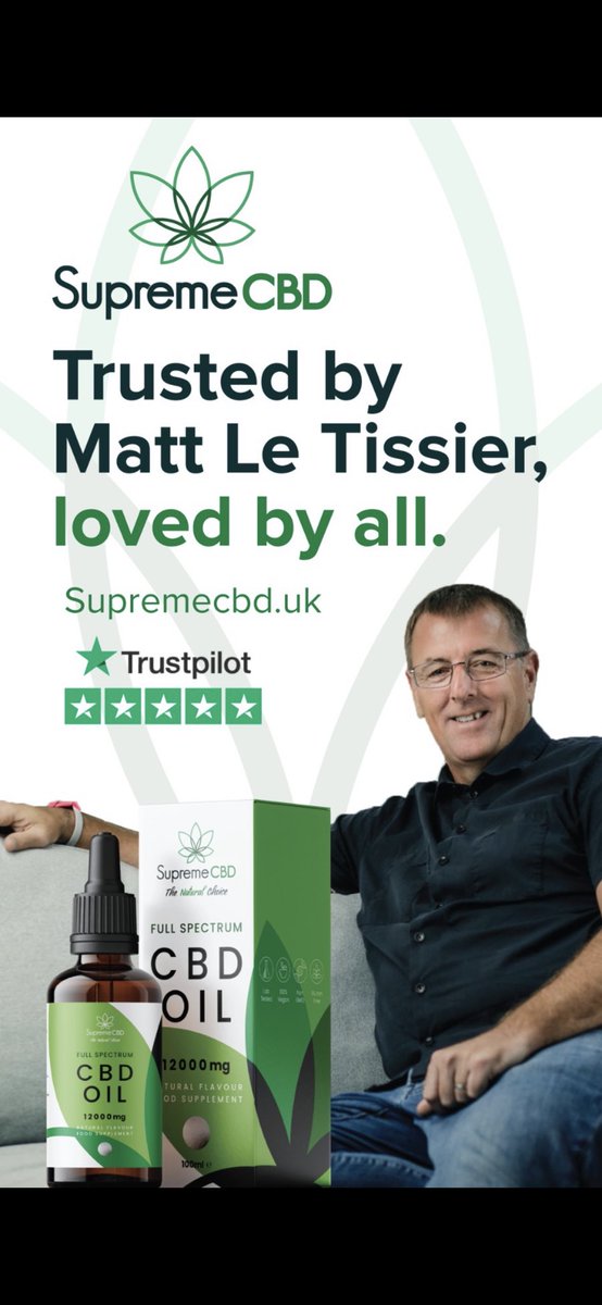 Retweet this for me please people 🙏🏻 tell me WHO YOU THINK WOULD BE A GOOD FIT FOR <a href="/supreme_cbd/">Supreme CBD - UK’s #1 CBD OIL</a> we work with people with big followings to HELP us get our message out there,  we ONLY work with people who USE <a href="/supreme_cbd/">Supreme CBD - UK’s #1 CBD OIL</a> with amazing benefits supremecbd.uk <a href="/mattletiss7/">Matt Le Tissier ✝️</a>