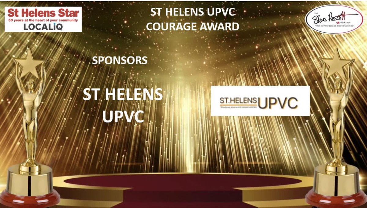 prideofsthelens's tweet photo. Here are the Final Three Nominees for this years @sthelensupvc Courage Award
@MikhailGroup
Pride Of St Helens Awards
Billy Ward
Lisa Ormrod
Laura Mahon
#Timebeproud #StHelens
@sthelensstar https://t.co/ag1KNjSfJU