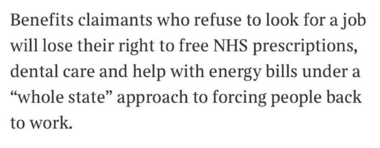 Danwhite1972's tweet photo. To target a section of society who cannot work due to long term illness or a Disability, to threaten the withdrawal of healthcare &amp; support, is, in my book…

A hate crime.

In this case, state sanctioned. #bbclaurak https://t.co/wQYl02zQEW
