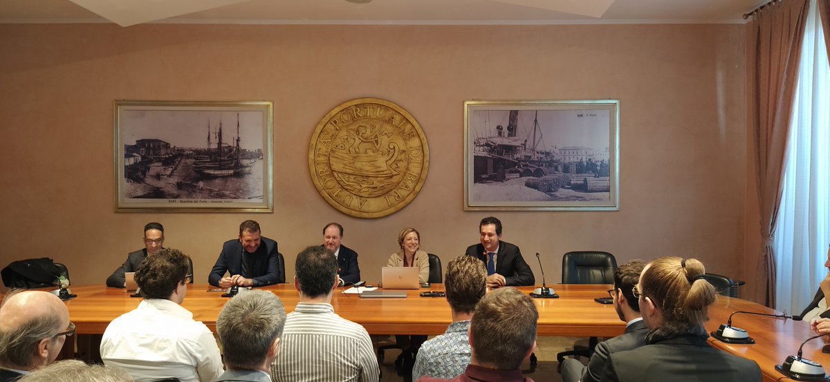 progressus20's tweet photo. PROGRESSUS has reached a fruitful end! Congratulations to all partners and especially to Holger Schmidt for the excellent project coordination. Thanks a lot Maria Dicorato &amp; the local POLIBA team for organizing the final review and the superb public event at the Port of Bari. https://t.co/SRBECM4QTY