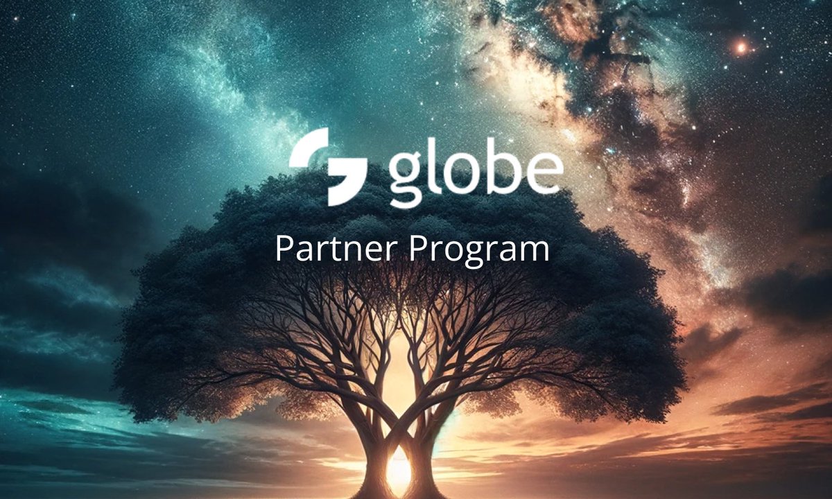 Looking to grow your trader following? Apply to be a globe partner today 👇 globe.exchange/partners