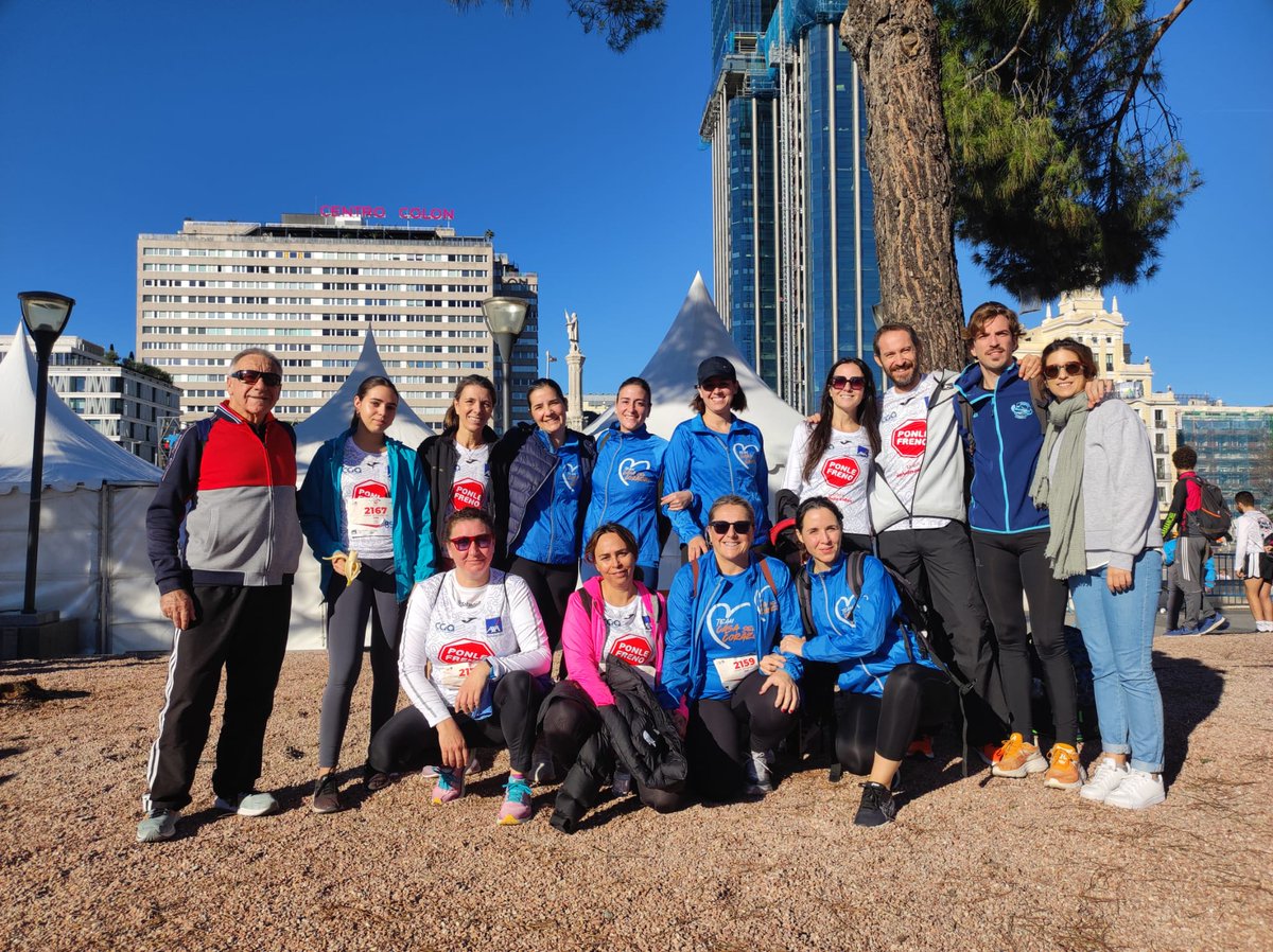paloeslo's tweet photo. Orgullosa de haber conseguido mi mejor marca.Gracias a mis liebres Carlos y Tristán por motivarme en la carrera,gracias a mis compañeras porque somos unas disfrutonas de los 10k.@iriadelrio @lperezbenito14 @RonceroSandra @Lindaonti @cristinalopezh .@Ponle_Freno #PonleFrenoMadrid https://t.co/DGS1ojTkaA