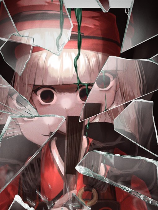 利休さんでガラスエフェクト #FGO