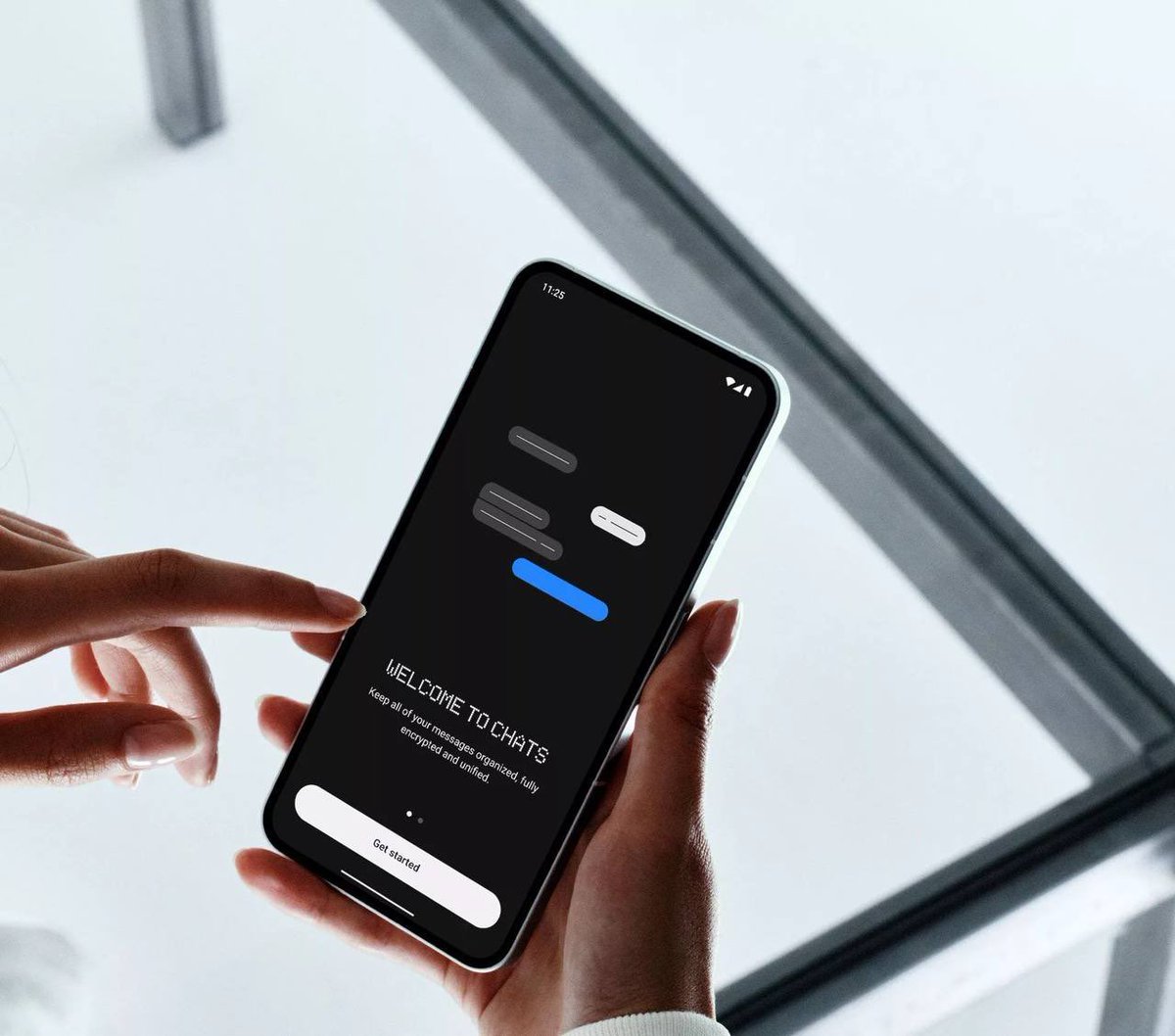 iRumorr's tweet photo. Imagine spending millions to code a new app to use iMessage technology on Android, and the next day, Apple adopts RCS for iOS💀 https://t.co/ITcGgu01Rk