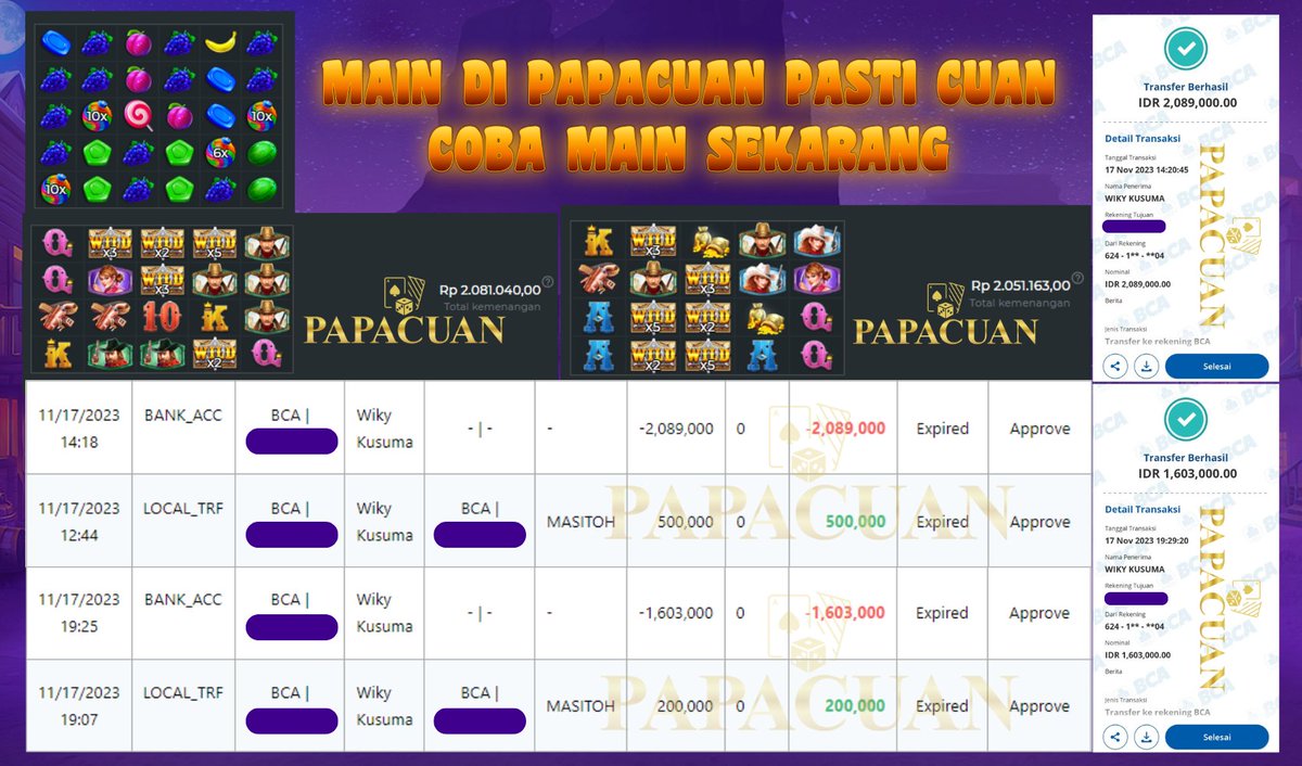 Bai_lu2's tweet photo. Makin gede deposit kamu
makin gede profit kamu
cuma di papacuan yang kaya gitu, gas cobain main di papacuan sekarang juga!

Link : https://t.co/1CF7J5cekS

#papacuan #slotgacorhariini #sikoleksi #slotonline #pastibayar #bokepindo #bokepjepang #slotgacorterbaru https://t.co/HZPbFeCOEv