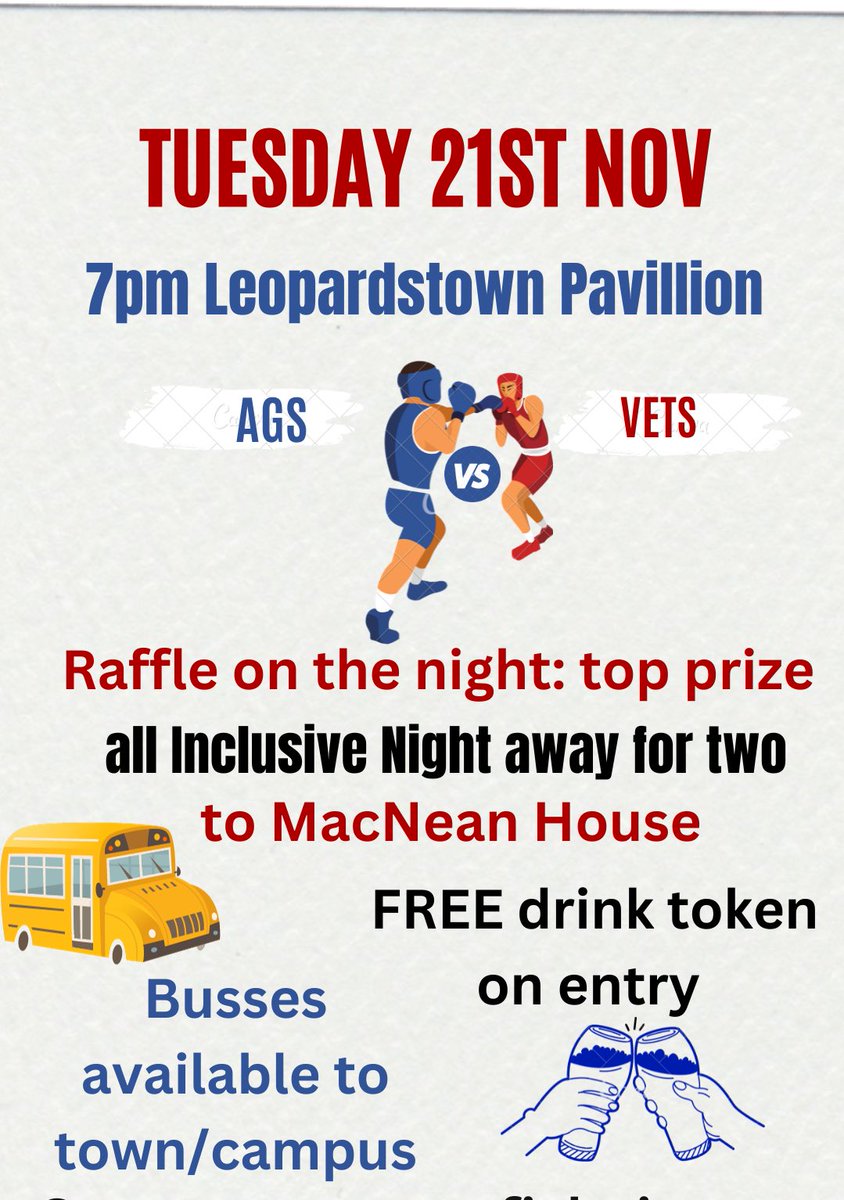 🥊The boxers are ready to fight it out for our charities Kevin Bell repatriation trust &amp; Embrace farm. 
Raffle top prize-an all inclusive night away for two in the Nevin Maguire restaurant in MacNean house. 
If you would like to donate you can do so here gofund.me/9fb7869