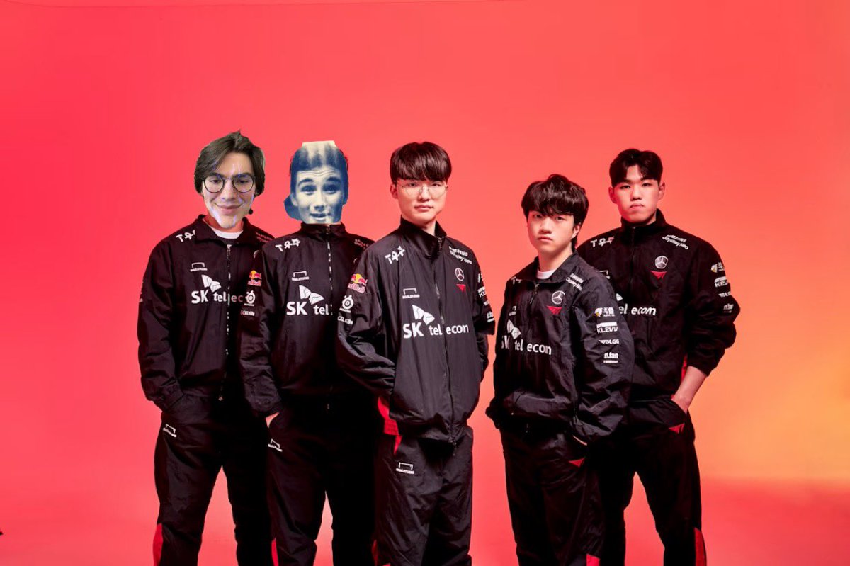 We did it for the city 🤫 #T1Fighting