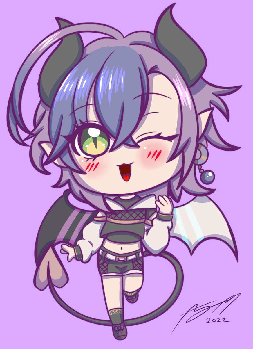AmyOhVT's tweet photo. this art i made for @SkylarAstra was the first time i got to meet this amazing bean, one year this year now you changed from demon to fox you're still the friend i meet X3 #drawAstra #Vtubers #VtuberSupport #VTubersAreStillWatching #ArtistOnTwitter https://t.co/ajskNnICWo