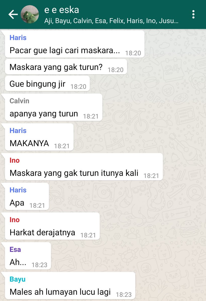 eskalokal's tweet image. Maskara.