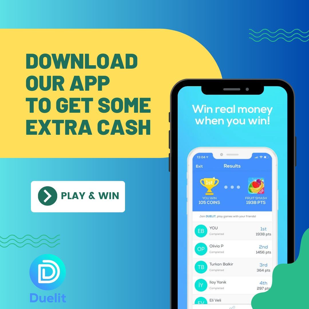 🚀 Join us on Duelit, the ultimate mobile eSports platform, where you can showcase your talent, compete with friends, and earn cash! 💪🏆 It's absolutely FREE to sign up! 🙌 

#MobileGaming #eSports #Duelit #DuelitEsports #GameOn #CashPrizes #GamingCommunity #eSportsPlatform