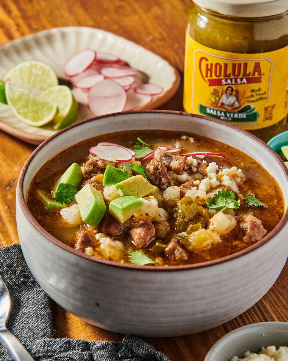 Nothing better than a warm bowl of Pozle Verde on a chilly fall night 🥣 Get full recipe here: ow.ly/bknb50Q2KoR