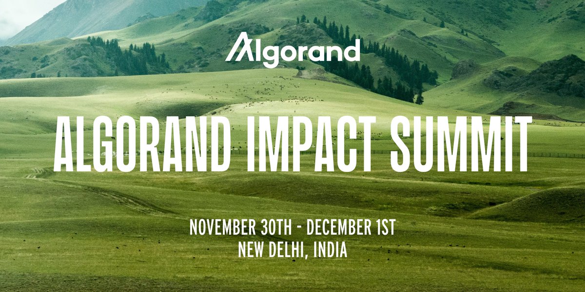 ⏰ 11 days until the #AlgoImpactSummit! With a focus on current and future applications, the summit will reveal how blockchain can integrate the next billion into the formal economy. Meet our lineup of speakers ⬇️ 🔗 algorand.foundation/impact-summit?…