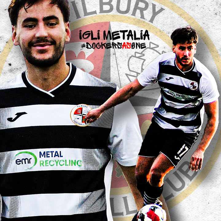 tilburyfc's tweet photo. After a tense away game at the Terry Mac against tenacious opposition @Athleticnewham , management's Man of theMatch award goes to the Alabanian General, Igli Metalia. https://t.co/PieKBPby5l