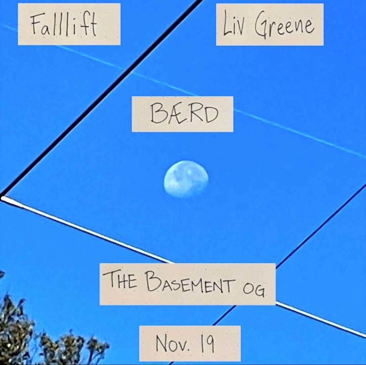 TONIGHT!! Falllift with baerdmusic & @liv_greene_ are in the house at 7PM! Doors at 6:30. Grab tickets at thebasementnashville.com or at the door.