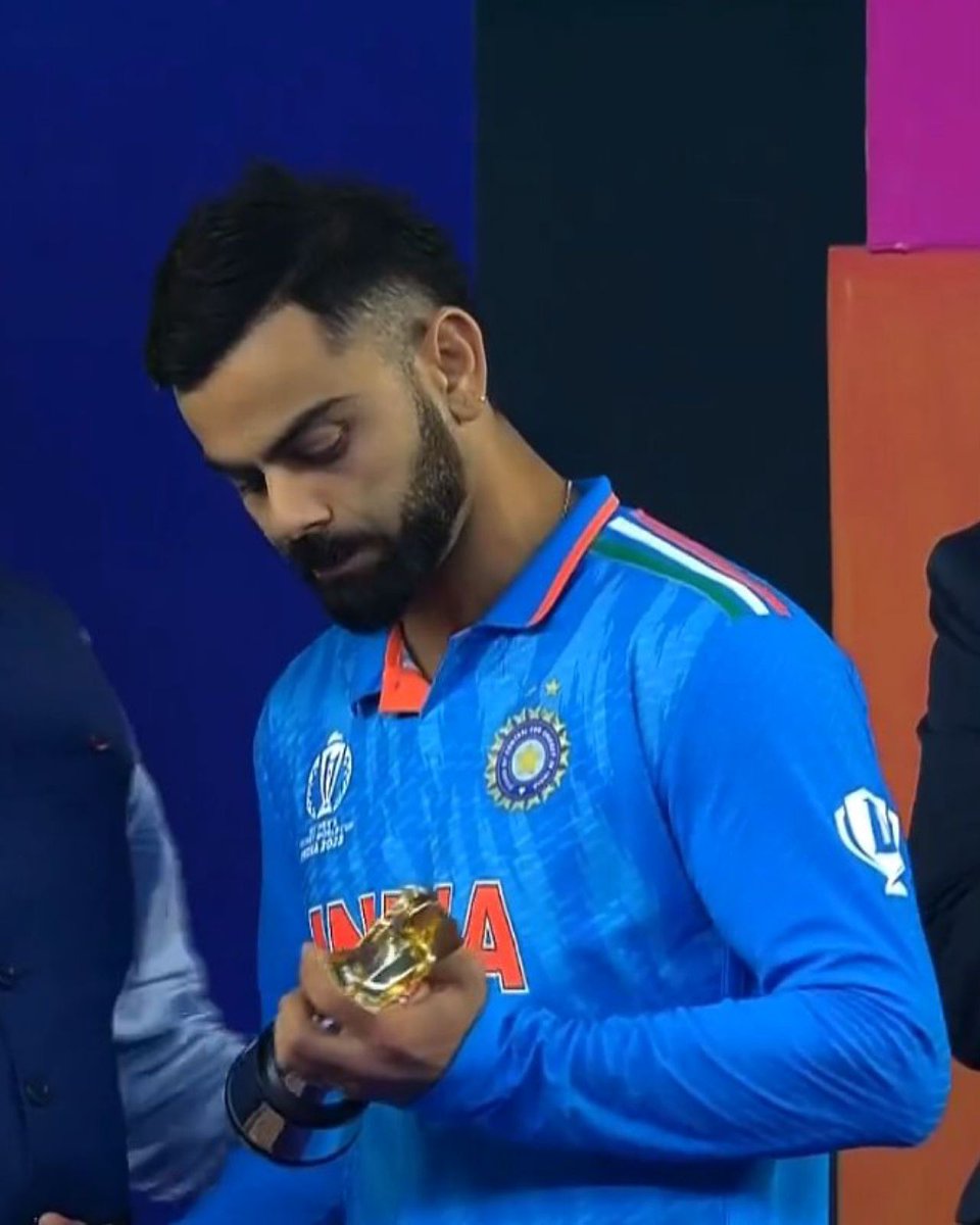 1.4 Billion Indians dared to dream because of a certain number three anchoring and scoring tons. Thank you, King Kohli! 🇮🇳