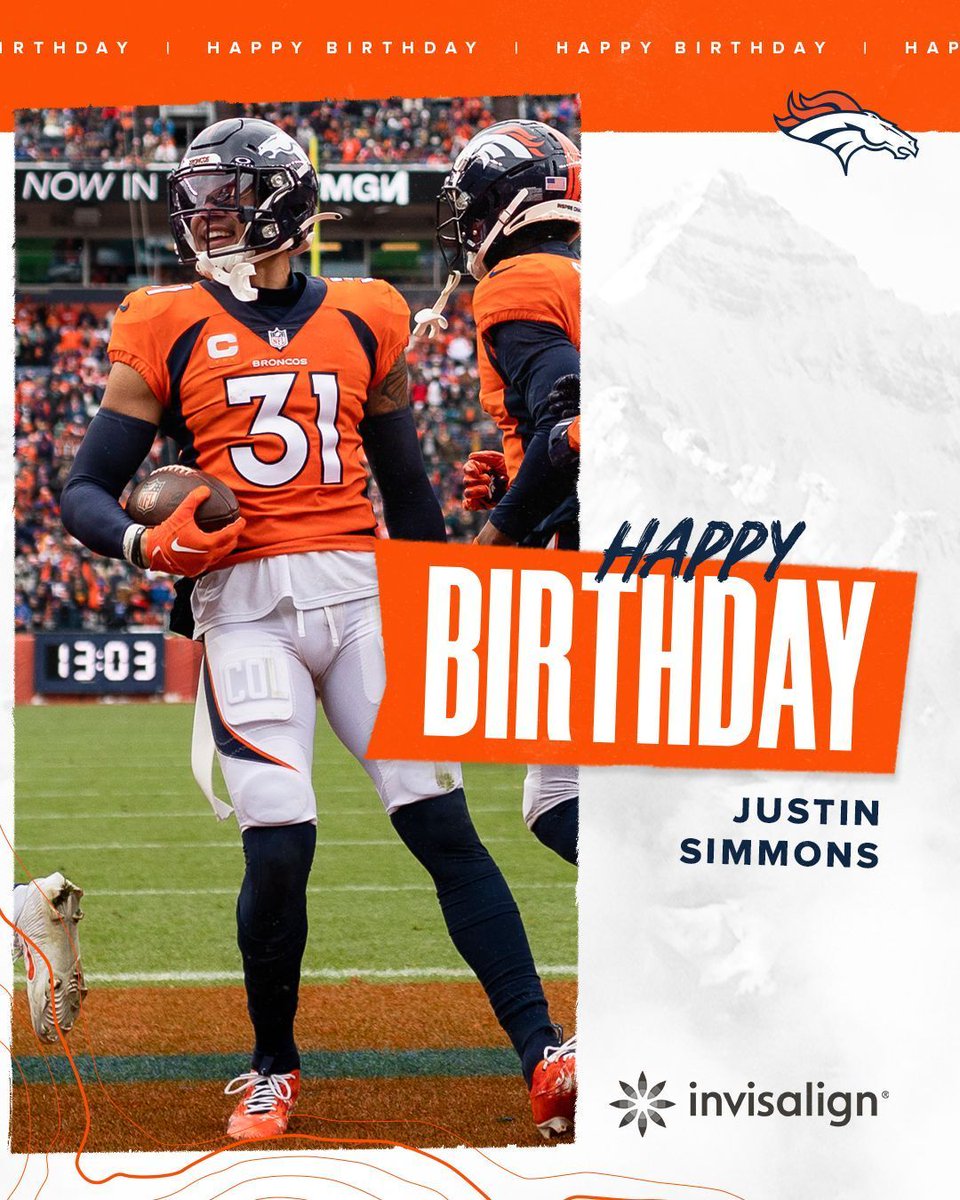 RT to help us wish <a href="/jsimms1119/">Justin Simmons</a> a happy birthday! 🥳