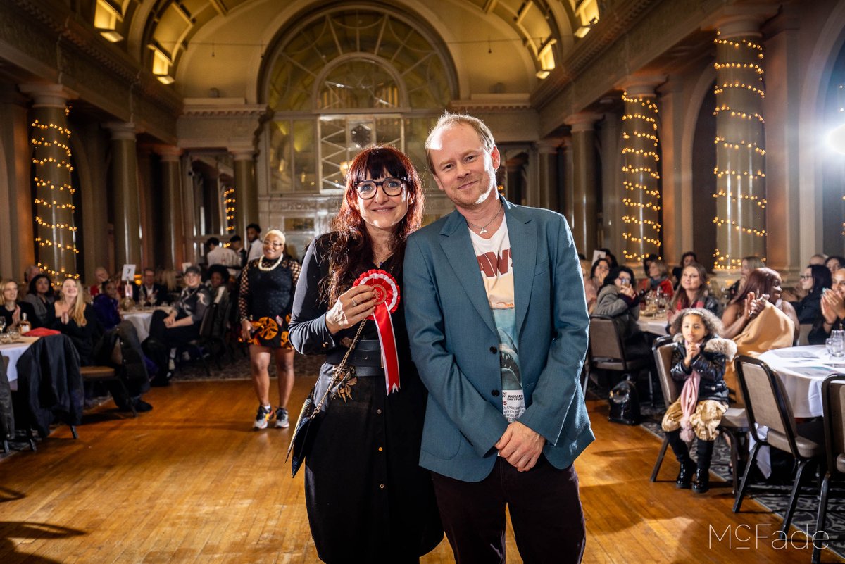 FashionFiesta_'s tweet photo. Congratulations to our top designer Andrea Benahmed Djilali, for winning the Veracity Innovation in Fashion Award @VeracityTrust 

Photo credit: @ade_mcfade 

#FF23 #FashionDesigner https://t.co/DmfBmPm04N