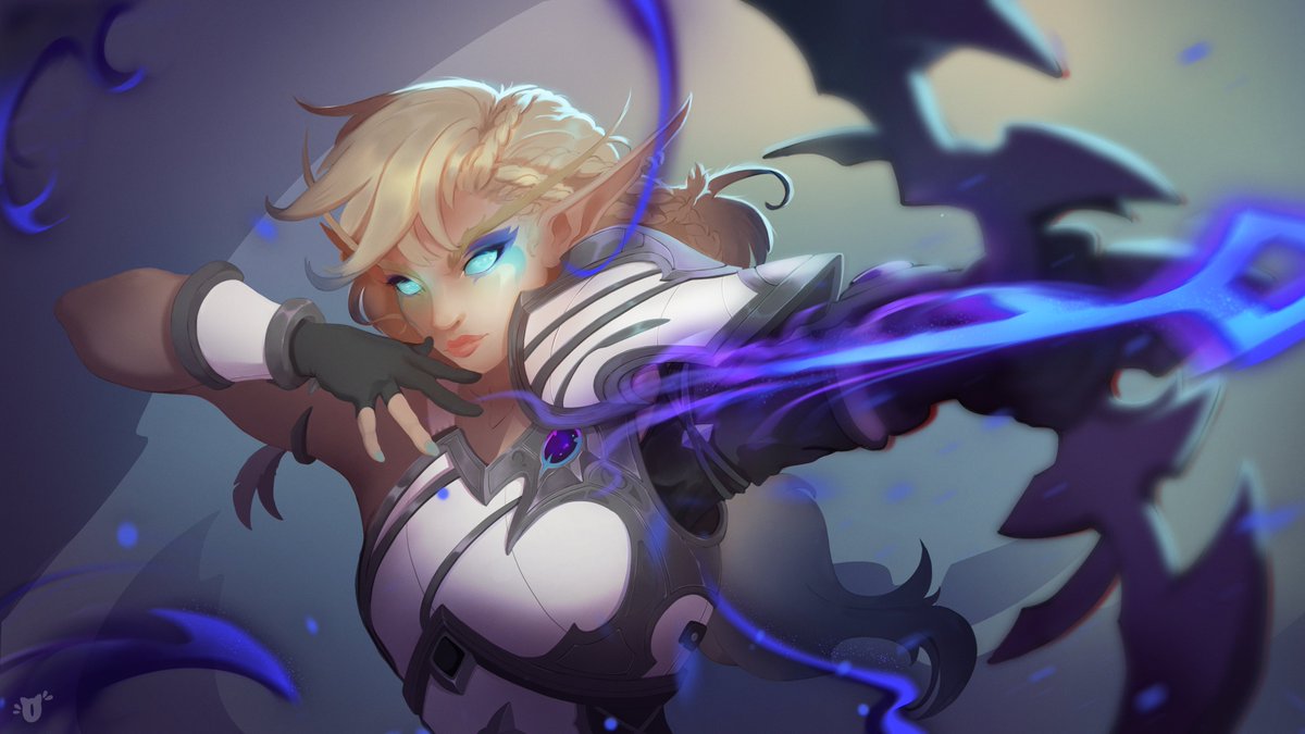 🐾 Oxann Arts 🐾 (@oxann_arts) on Twitter photo My take on that gorgeous new design of Alleria Windrunner from <a href="/Warcraft/">World of Warcraft</a> !
Couldn't resist after I saw <a href="/DaveGrecoArt/">Dave Greco</a> worked on her new design!
My version doesn't totally do her justice but still, I'm happy with how it turned out! My take on that gorgeous new design of Alleria Windrunner from <a href="/Warcraft/">World of Warcraft</a> !
Couldn't resist after I saw <a href="/DaveGrecoArt/">Dave Greco</a> worked on her new design!
My version doesn't totally do her justice but still, I'm happy with how it turned out!