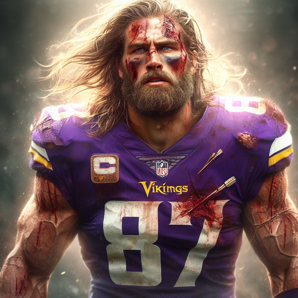 JanikEckardt's tweet photo. T.J. Hockenson plays football tonight https://t.co/XtFTl5EKqt