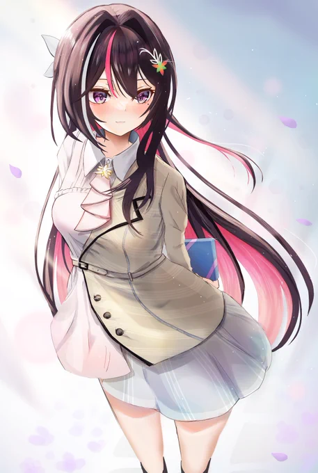 AZKiちゃんからの呼び出し なんの用事だろう?  #AZKiART