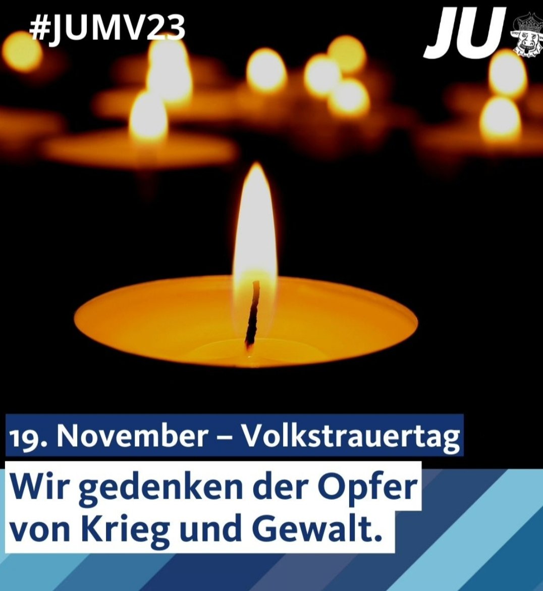 Am Volkstrauertag gedenken wir den Opfern von Kriegen und Gewalt. In Stille und Respekt erinnern wir uns an die Menschen, die ihr Leben für Frieden und Freiheit opferten.  (MS)