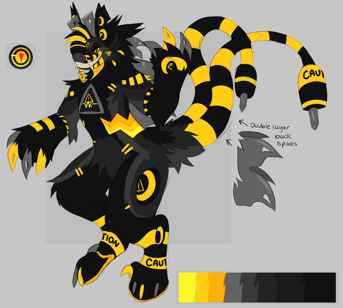 I was going to save and post them later but I was super happy with them! Caution Beast Ampwave completed!